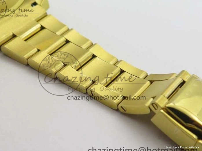 Best AAA Replica Sites Edition 3577 Bracelet II YG On YachtMaster YG Cozy 116688 Ceramic Bezel Best A White 1:1 Blue Dial JF 1224